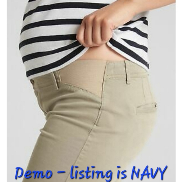 👀50% OFF👀👖NWT‼️ GAP brand Maternity "Best Girlfriend" Pants - Picture 6 of 12